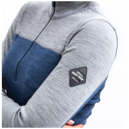 Дамска функционална блуза Sensor Merino Bold с дълъг ръкав и цип