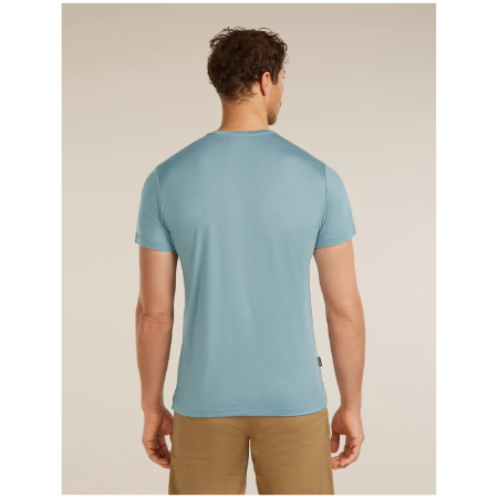 Функционална мъжка тениска Icebreaker Merino Blend 125 Cool-Lite™ Sphere SS Tee Across the Peaks