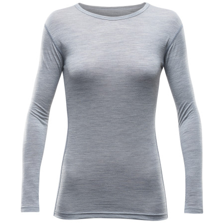 Дамска тениска Devold Breeze Woman Shirt сив Grey melange