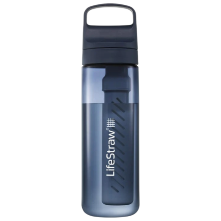 Бутилка с филтър LifeStraw Go 2.0 Water Filter Bottle 650 ml тъмно син Aegean Sea