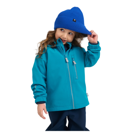Детско софтшел яке Reima Vantti Aquatic Blue