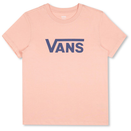 Дамска тениска Vans Wm Drop V Ss Crew-B розов