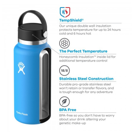 Термо бутилка Hydro Flask Wide Mouth 32 oz