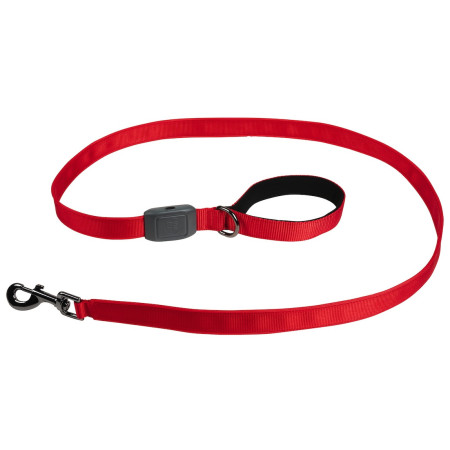 Повод за куче Nite Ize LED NiteDog червен Red/Red LED