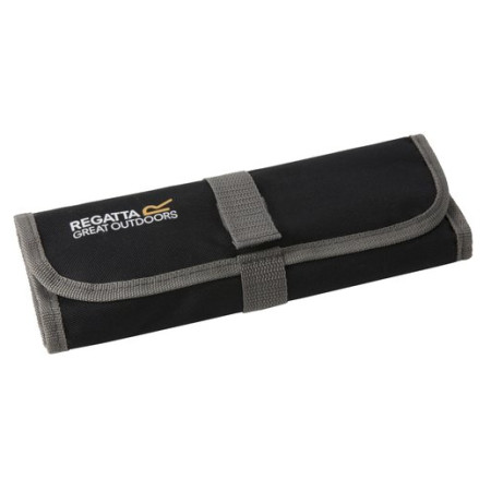 Комплект прибори Regatta 4Prsn Cutlery Set черен/сив Black/Sealgr
