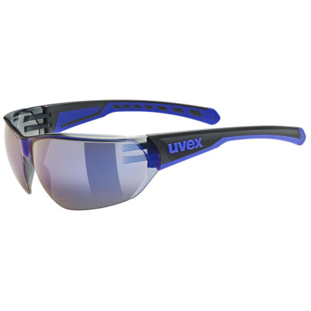 Слънчеви очила Uvex Equate черен/син Black-Blue Matt/ Mir.Blue