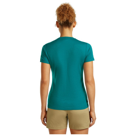 Дамска тениска Icebreaker Women Merino 150 Tech Lite SS Tee Hike Path