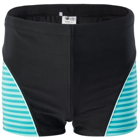 Бански костюм Aquawave Idaro Jr черен/син Black/TurquiseStripe