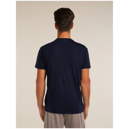 Функционална мъжка тениска Icebreaker Merino Blend Core SS Tee Canoe Companions