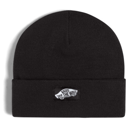 Шапка Vans Classic Tall Cuff Beanie черен black