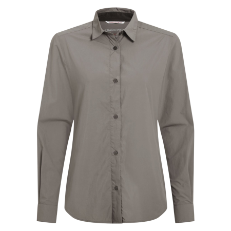 Дамска риза Craghoppers NosiLife Alma Long Sleeved Shirt сив Vert