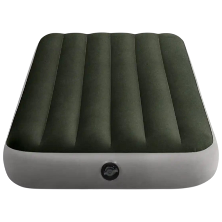Надуваем дюшек Intex Twin Dura-Beam Prestige 64107