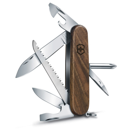 Нож Victorinox Hiker Wood кафяв