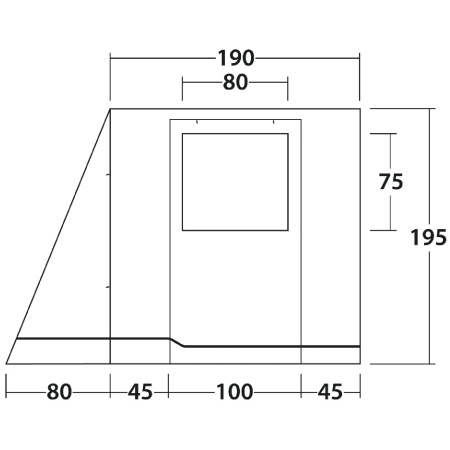Навес Outwell VA Backroads Awning Room