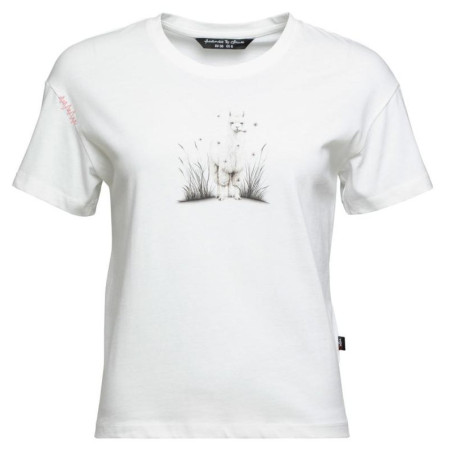 Дамска тениска Chillaz Leoben Alpaca Meadow бял white