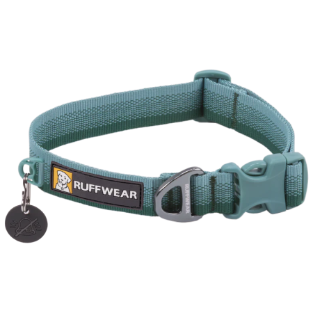 Нашийник за куче Ruffwear Front Range™ Collar зелен River Rock Green