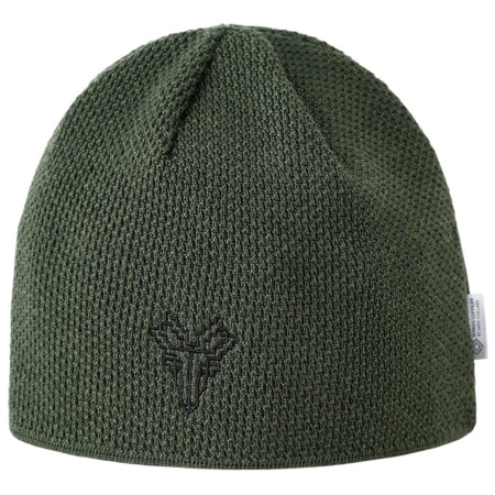 Плетена шапка от мериносана вълна Kama LW06 тъмно зелен dark green