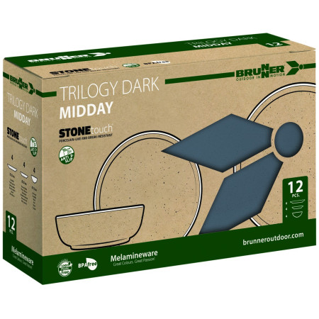Комплект прибори Brunner Midday Trilogy Dark