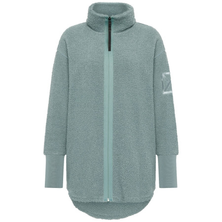 Дамски суитшърт Didriksons Sally Wns Fz 2 светло син Factory Blue