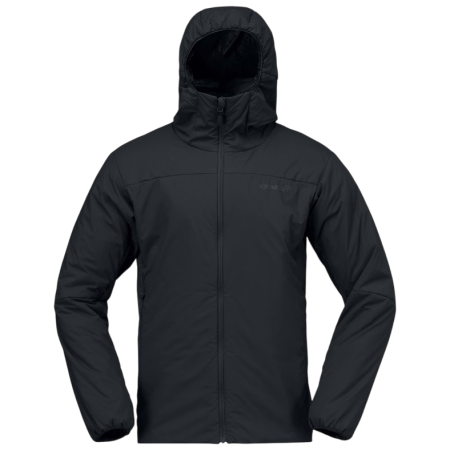 Мъжко зимно яке Norrona femund thermo60 Zip Hood черен Caviar Black