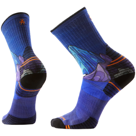 Чорапи Smartwool Hike Targeted Cushion Mountain Myth Prin син