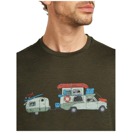 Мъжка тениска Icebreaker Men Merino 150 Tech Lite SS Tee Transportage