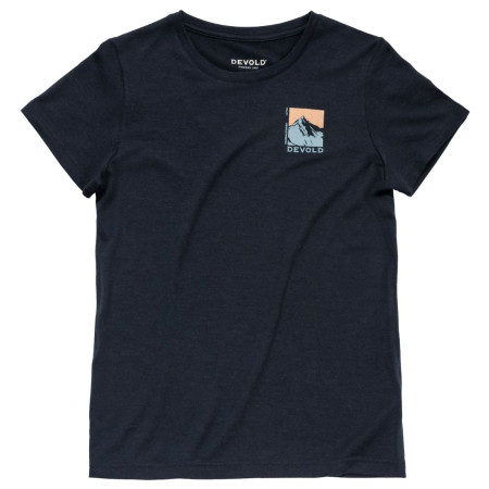 Дамска тениска Devold Classic "Summit" Tee Wmn черен INK