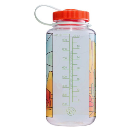 Бутилка Nalgene Wide Mouth 1l Clear Stained Glass