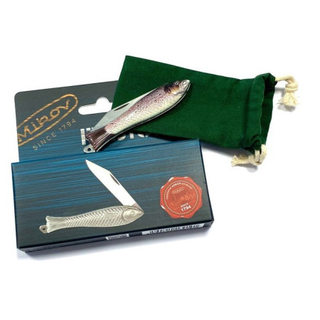 Сгъваем нож České parky Salmie сребърен