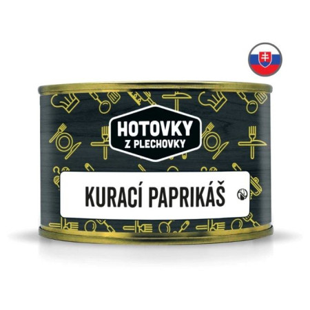 Основно ястие Hotovky z plechovky Пиле с червен пипер 400г
