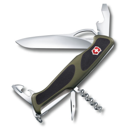 Нож Victorinox Rangergrip 61 зелен/черен
