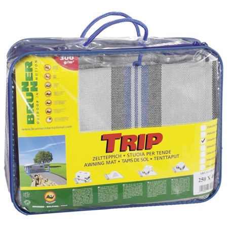Постелка Brunner Trip 250x700 cm сив