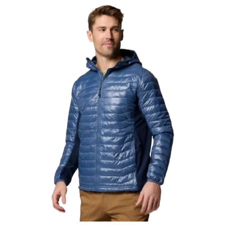 Мъжко яке Columbia Powder Pass™ Hybrid Hooded Jacket