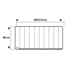 Спален чувал Trimm Travel 185 cm