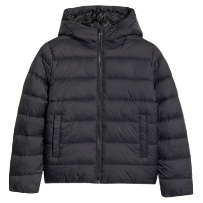 Детско яке 4F Down Jacket U0704 черен DEEP BLACK