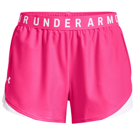 Дамски къси панталони Under Armour Play Up Shorts 3.0 розов Electro Pink / White / White