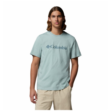 Мъжка тениска Columbia CSC Basic Logo™ Tee светло син Crushed Blue, Gem Columbia