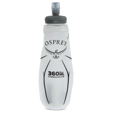 Сгъваема бутилка Osprey Hydraulics Softflask 360 ml бял