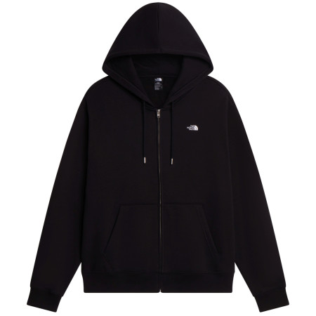 Мъжки суитшърт The North Face Essential Simple Dome Rlx Full Zip черен TNF BLACK