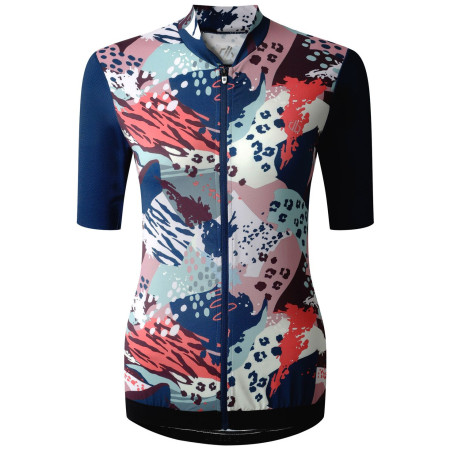 Дамска колоездачна фланелка Dare 2b Cycle Tops син Bold Shape Print - A5H