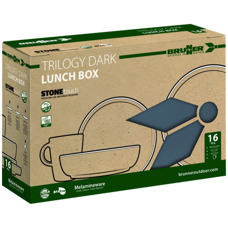 Комплект прибори Brunner Lunch Box Trilogy Dark