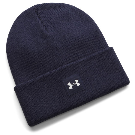 Зимна шапка Under Armour Halftime Beanie тъмно син Midnight Navy / / White