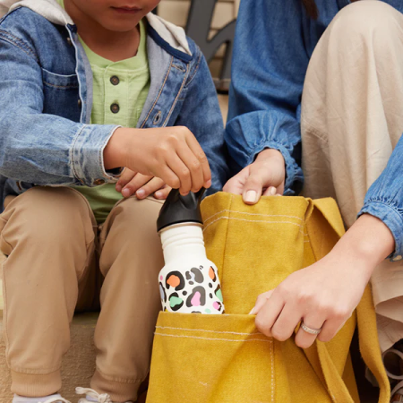 Детска бутилка Klean Kanteen Kid Classic Narrow 12oz (w/Flip Seal Sport Cap)