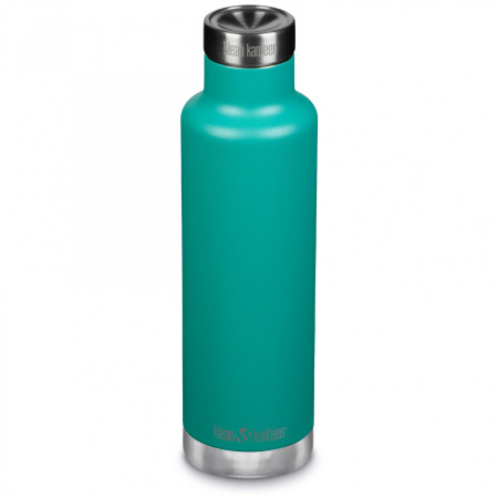 Термобутилка от неръждаема стомана Klean Kanteen Insulated Classic Narrow 25oz (w/Pour Through Cap) тюркоазен