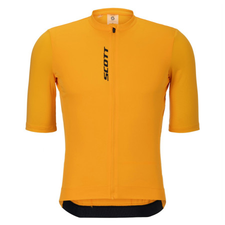 Мъжка колоездачна фланелка Scott Jersey M's Pro SS жълт/оранжев gleam orange