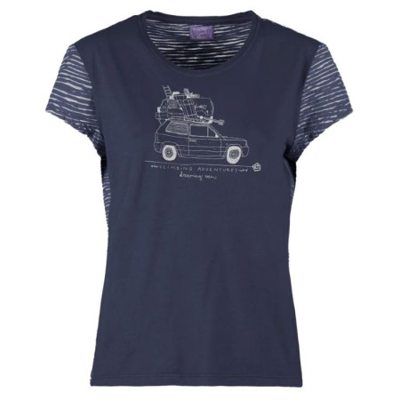 Дамска тениска E9 Dream Women's тъмно син Vintage Blue