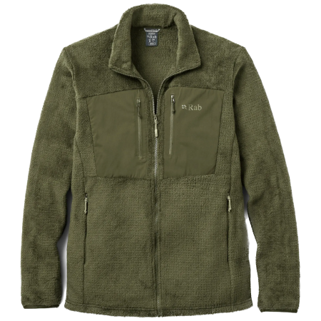 Мъжки суитшърт Rab Granitic Jacket зелен
