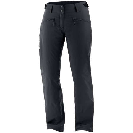 Дамски ски панталони Salomon Edge Pant W черен DEEP BLACK