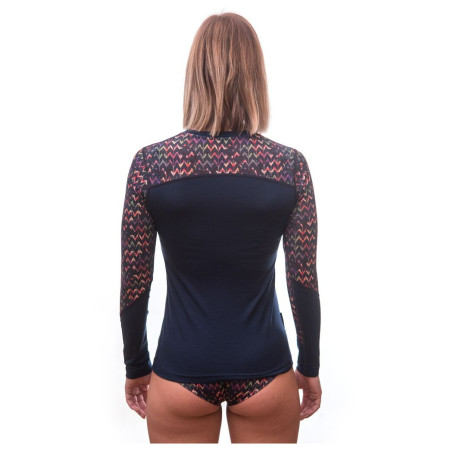 Дамска тениска Sensor Merino Impress, dl.rukáv