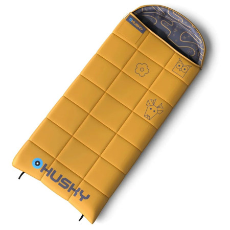 Детски спален чувал Husky Gizmo Kids кафяв mustard